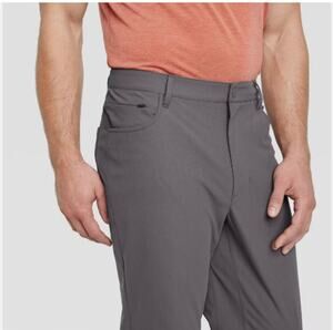 All In Motion Golf Active Pants Casual Fit 38x32 Grey NWT